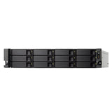 QNAP TS-1263XU-RP-4G-US 2U 12-Bay AMD 64bit x86-based NAS and iSCSI/IP-SAN, Quad Core 2.0GHz, 4GB RAM, 4 x 1GbE, 1 x 10GbE (10GBASE-T), Redundant PSU