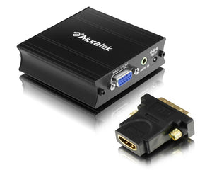 Aluratek AVH100F VGA to HDMI Converter Adapter