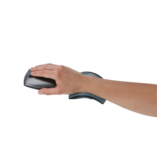 Kensington SmartFit Wrist Rest, Interchangeable Colored Inserts, Black Pad/Cover (K55787US)