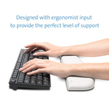 Kensington ErgoSoft Wrist Rest for Standard Keyboards, Grey (K50433WW)