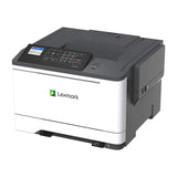 LEXMARK C2535dw Color Laser Printer with Duplex Printing, 35 Ppm, White/Gray