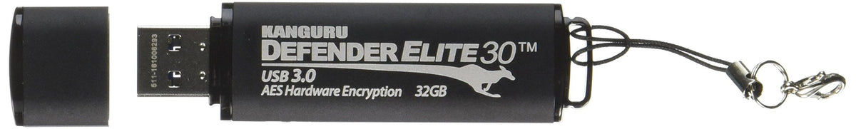 Kanguru Solutions 32GB Defender Elite Flash Drive (KDFE30-32G)