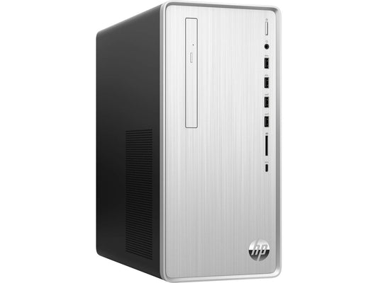 HP Pavilion Desktop (AMD Ryzen 3 3200G with Radeon Vega 8, 8GB, 256GB SSD, DVD Writer, Windows 10 Home, Silver) TP01-0109