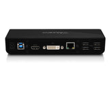 Aluratek USB 3.0 Dual Display Laptop Docking Station (AUDS0302F)