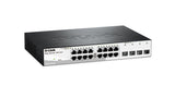 D-Link Systems 20-Port Gigabit Web Smart Switch including 4 Gigabit SFP Ports (DGS-1210-20)