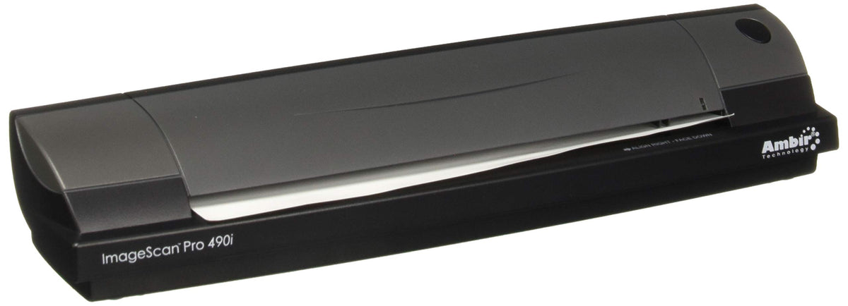 Ambir Technology DS490-AS ImageScan Pro 490i Duplex ID Card and Document Scanner with AmbirScan