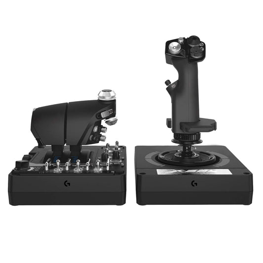 Logitech 945-000058 G X56 H.O.T.A.S. RGB Throttle and Stick Simulation Controller for VR Gaming