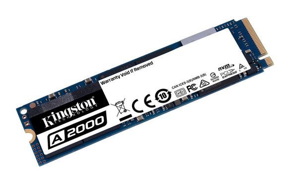 Kingston 500G A2000 M.2 2280 NVMe PCIe Gen 3.0 x4