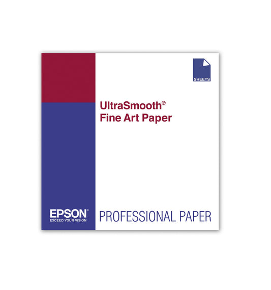 Epson Ultrasmooth Fine Art Paper - Paper - Cotton Rag Paper, Two-Sided Coated Pa