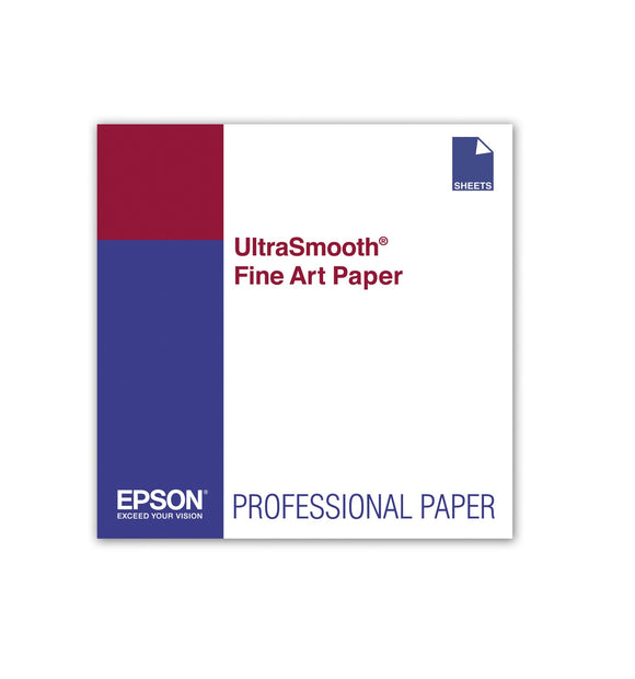 Epson Ultrasmooth Fine Art Paper - Paper - Cotton Rag Paper, Two-Sided Coated Pa