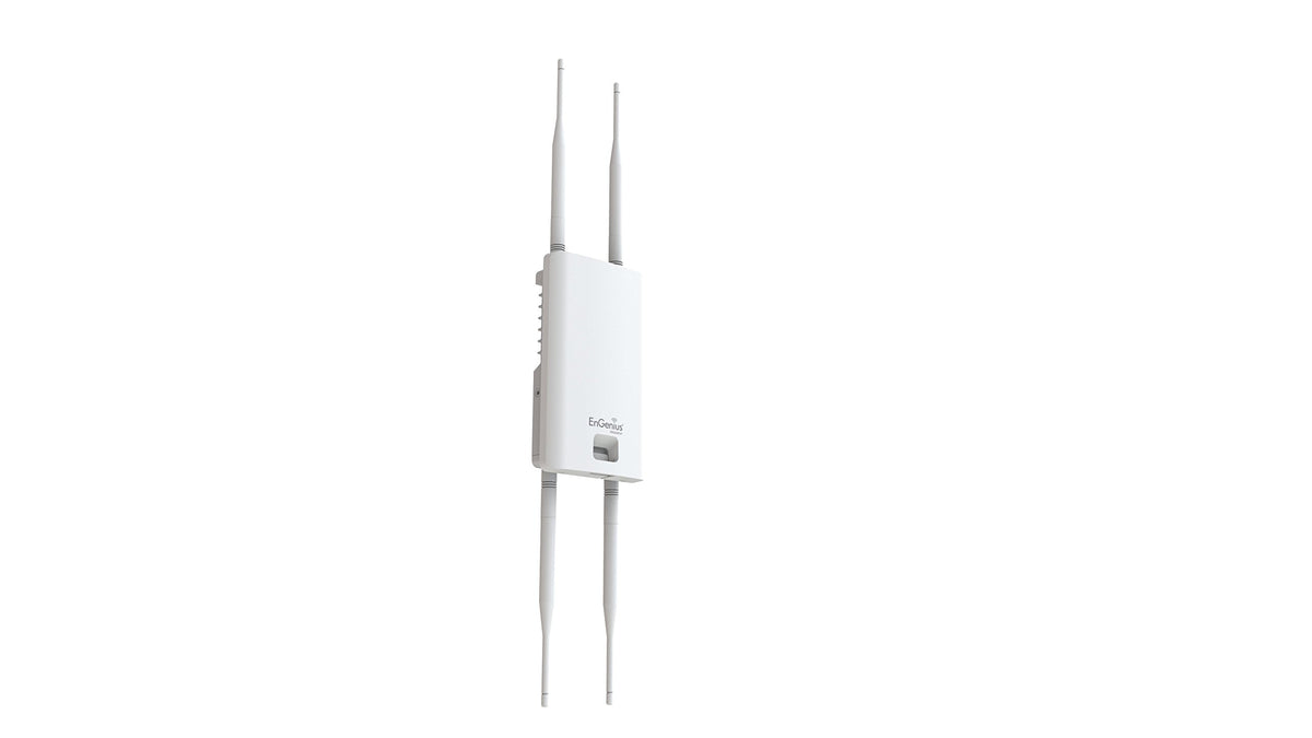 EnGenius 802.11ac Wave 2 2x2 Dual Band, high-powered, Outdoor wireless AP with external detachable antenna, 27dBm, 24V PoE, quad-core CPU, MU-MIMO, Beamforming, IP55 (ENS620EXT)