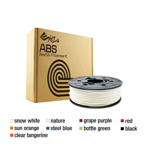 XYZprinting da Vinci Series ABS Cartridge Refill - Assorted Colors (For 1.0, 1.1+, AiO, 2.0, Pro.)
