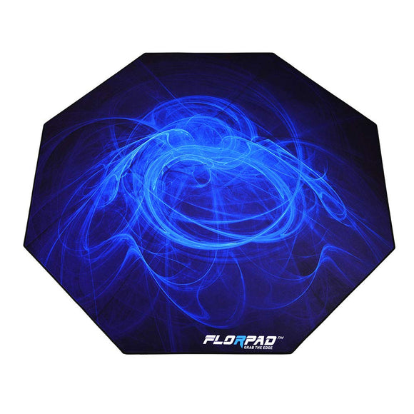 Florpad Arctic Gaming Office Chair Mat | Protects All Floors | Liquid Resistant | Noise Cancelling | Smooth Surface 45'' x 45''