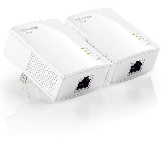 TP-LINK TL-PA2010KIT AV200 Nano Powerline Adapter Starter Kit, up to 200Mbps