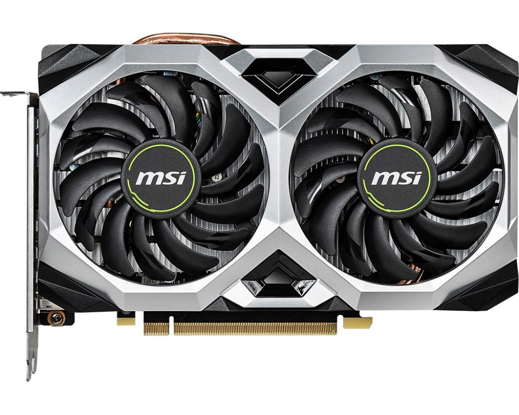 MSI Gaming GeForce RTX 2060 6GB GDRR6 192-bit HDMI/DP Ray Tracing Turing Architecture VR Ready Graphics Card