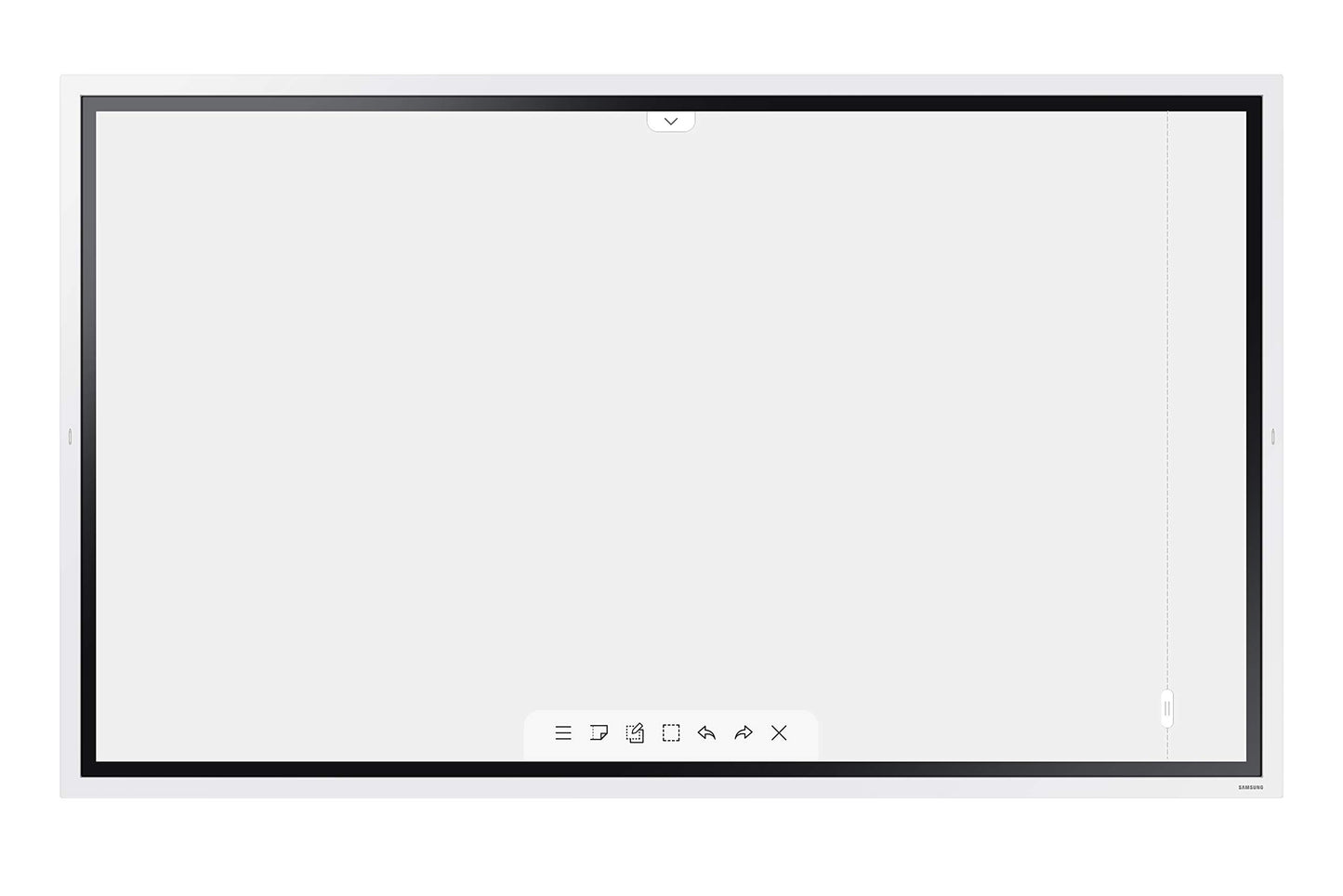 Samsung Flip 2 WM55R 55 Inch Digital Flipchart for Business 4K UHD 3840x2160 with Touch Screen, Wi-Fi, HDMI, USB and 3-Year Warranty (LH55WMRWBGCXZA), Light Gray