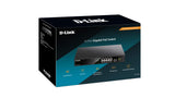 D-Link 8-Port PoE Desktop Switch with 1 GB Port and 1 SFP Port - (DGS-1010MP)
