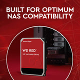 WD Red 8TB NAS Internal Hard Drive - 5400 RPM Class, SATA 6 Gb/s, 256 MB Cache, 3.5" - WD80EFAX