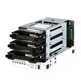 QNAP TS-332X (4GB RAM Version) 3-Bay 64-bit NAS with Built-in 10G Network. Quad Core 1.7GHz, 4GB RAM, 1 X 10Gbe(Sfp+), 2 X 1GbE, 3 X 3.5/2.5" Drive Slots, 3 X M.2 SATA 2280 Slots, RAID 0/1/5