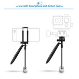 Vantec for Smartphones and Action Camera Smoovie Pocket Video Stabilizer, Black (PVS-100)
