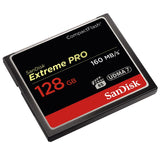 SanDisk Extreme PRO 128GB CompactFlash Memory Card UDMA 7 Speed Up to 160MB/s- SDCFXPS-128G-X46