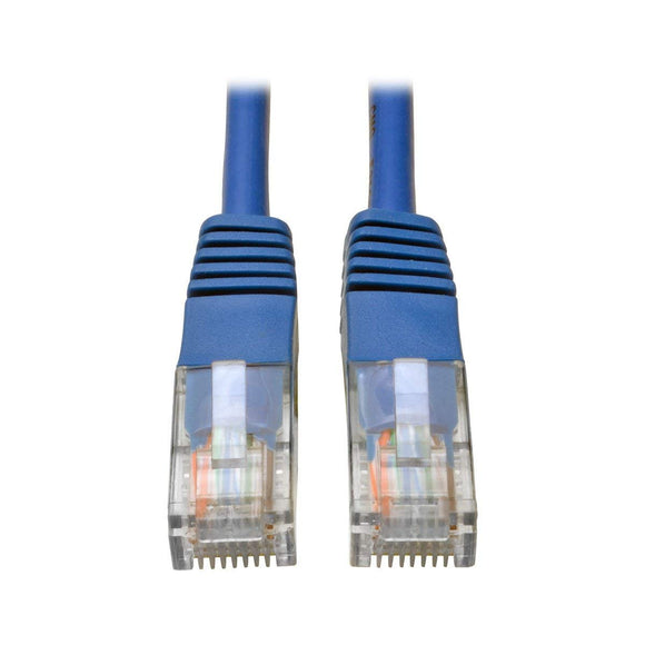 Tripp Lite Cat5e 350MHz Molded Patch Cable (RJ45 M/M) - Blue, 7-ft.(N002-007-BL)