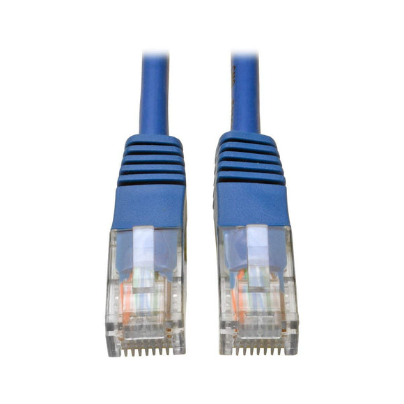 Tripp Lite N002-005-BL 5 Feet 350MHz Cat-5e Molded Patch Cable (Blue)