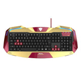 E-Blue - Iron Man Gaming Keyboard (MARVEL North America Offical Licensed)