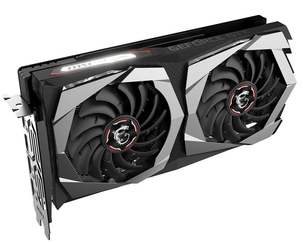 MSI Gaming Geforce GTX 1650 Super 128-Bit HDMI/DP 4GB GDRR6 HDCP Support DirectX 12 Dual Fan VR Ready OC Graphics Card (GTX 1650 Super Gaming X)