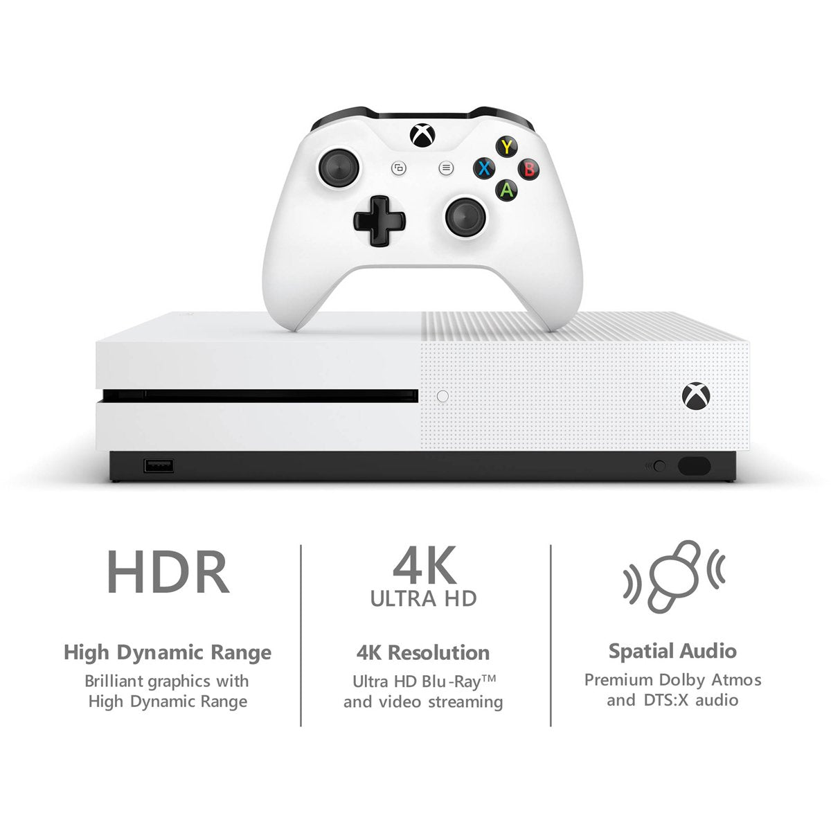 Xbox One S 500GB Console - Madden NFL 18 Bundle [Discontinued]