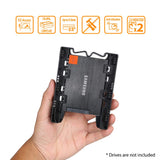 ICY DOCK Dual Tool-Less Dual 2.5 to 3.5 HDD Drive Bay SSD Mounting Bracket Kit Adapter - EZ-Fit Lite MB290SP-B
