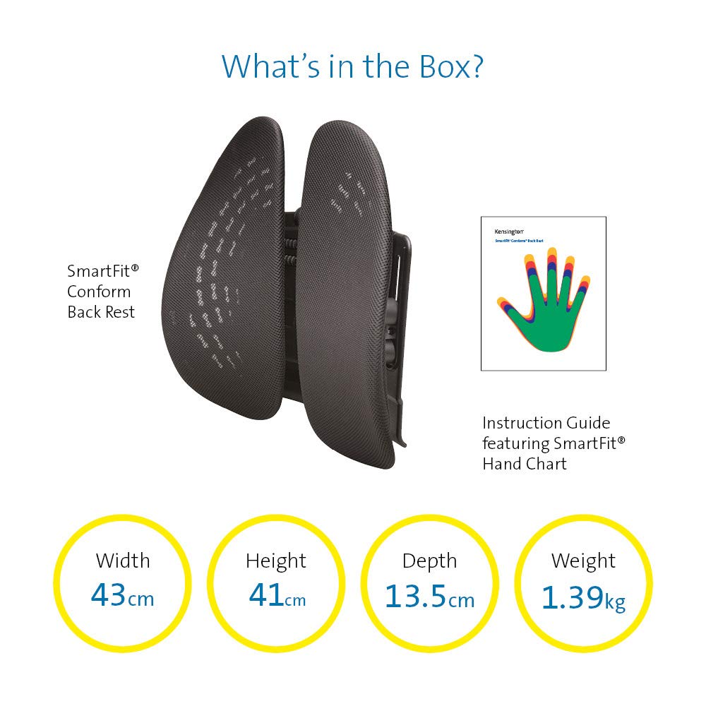 Kensington Smartfit Conform Back Rest (K60412WW)