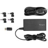 Targus 90W AC Semi-Slim Universal Laptop Charger with 6-Foot Cable, Includes 5 Power Tips Compatible with Major Brands: Acer, ASUS, HP, Compaq, Dell, Toshiba, Gateway, IBM, Lenovo, Fujitsu (APA90US)