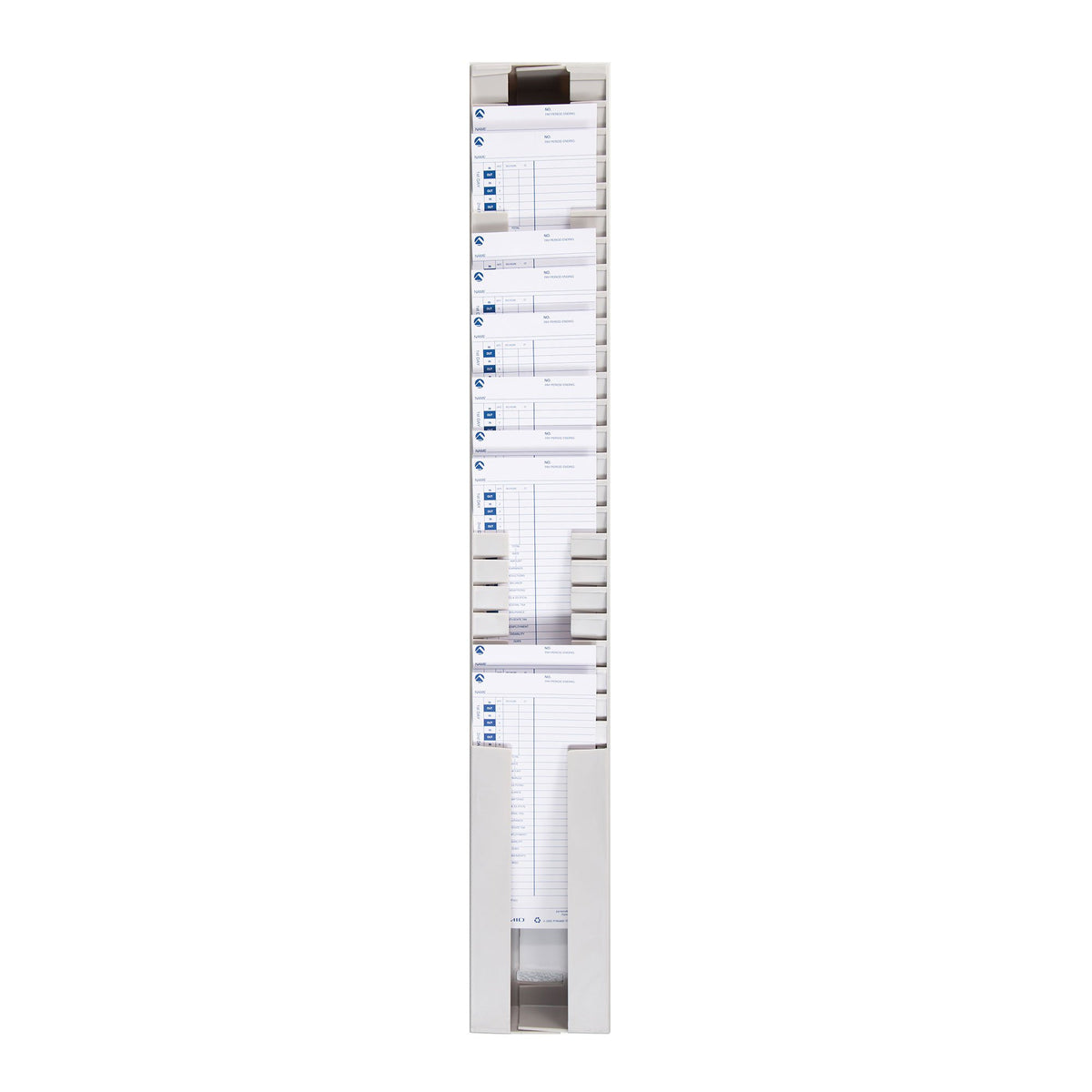 Pyramid 400-3 Adjustable Time Card Rack, 25 Pocket