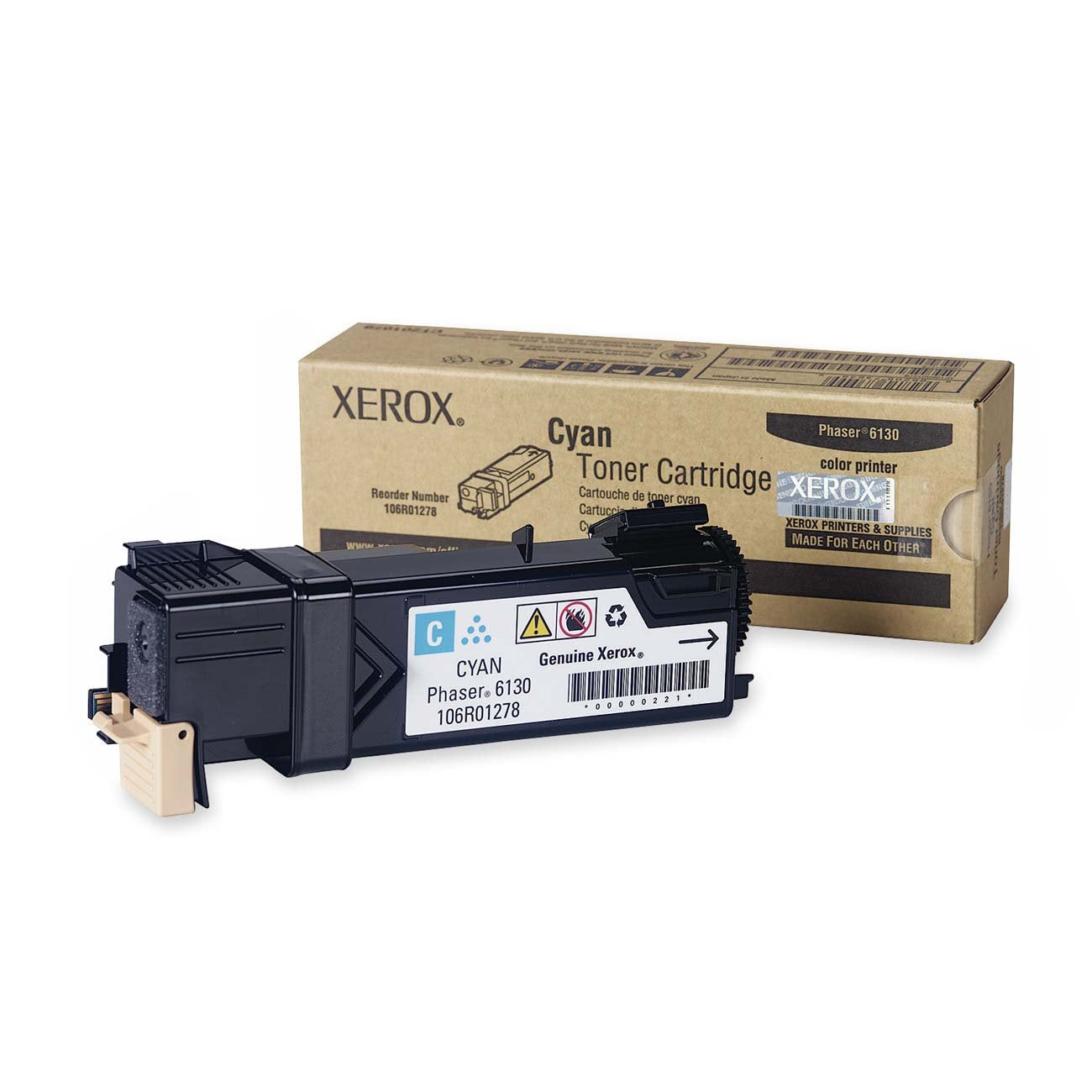 Cyan Toner Cartridge Phaser 6130
