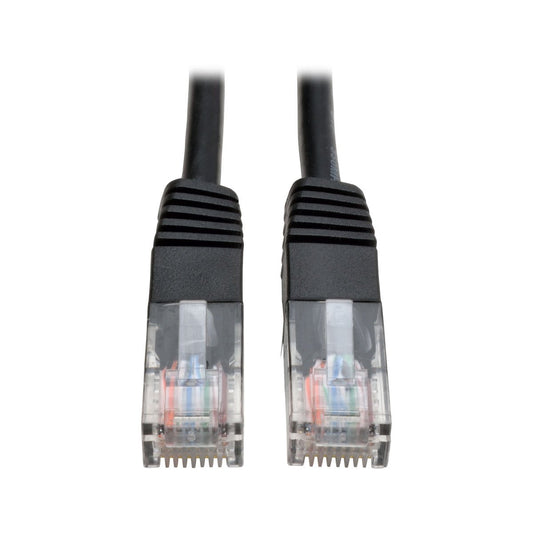 Tripp Lite N002-006-BK 6 Feet Cat5e Cat5 350MHz Molded Patch RJ45 Cable M/M (Black)
