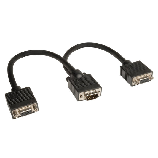 Tripp Lite P516-001 Vga/Xvga Monitor Y Splitter Hd15M/2Xf
