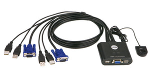 The Cs22u, 2-Port Usb Kvm Switch, Is a Tool to Manage Two Usb Computers in Home