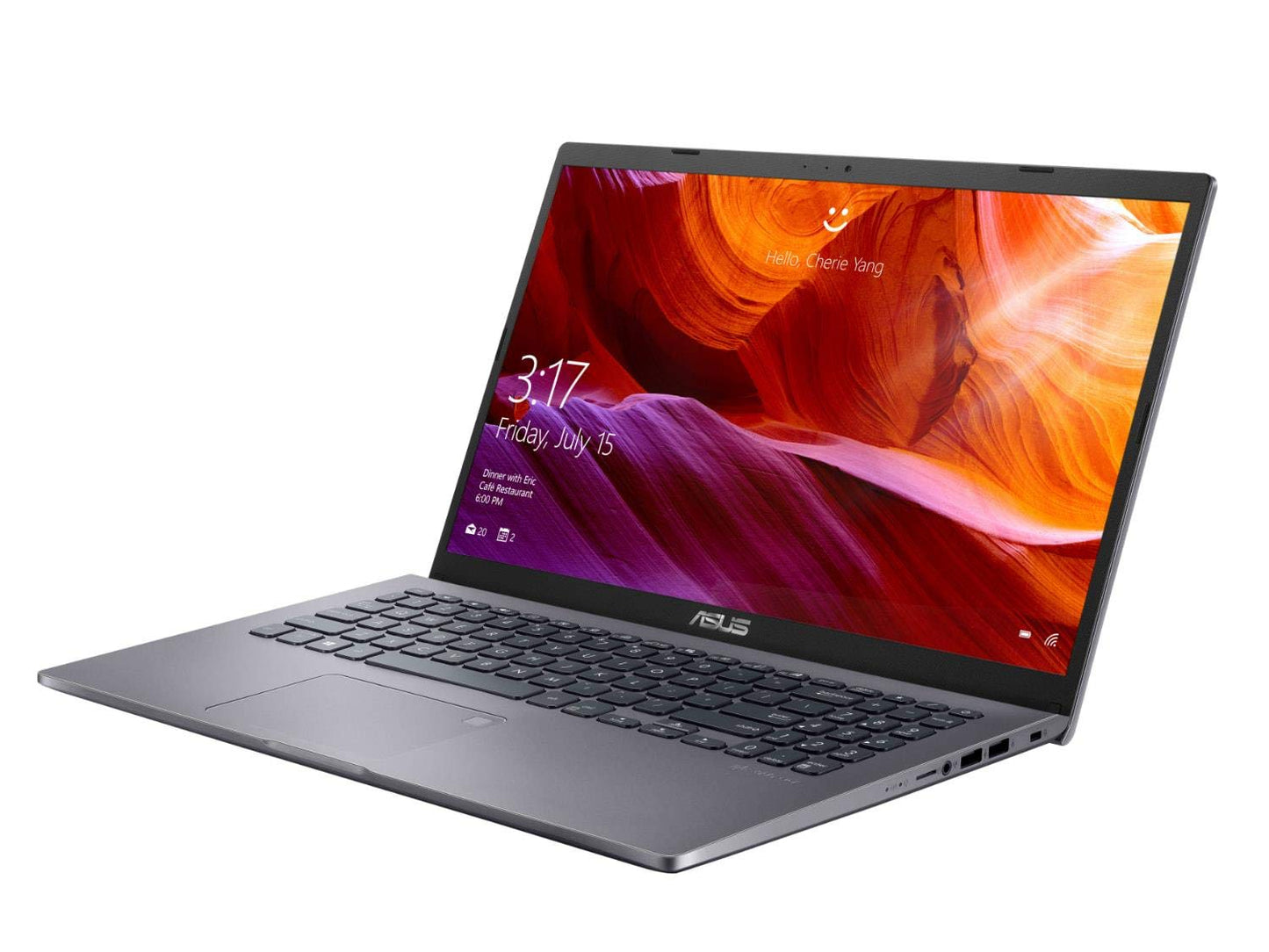 ASUS Laptop X509 15.6" Nanoedge FHD, Intel Core i5-8265U CPU, 8GB RAM, 256GB SSD, Intel UHD Graphics 620, Windows 10, X509FA-DB51