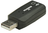 Manhattan High-Speed USB 3-D Sound Adapter (150859)
