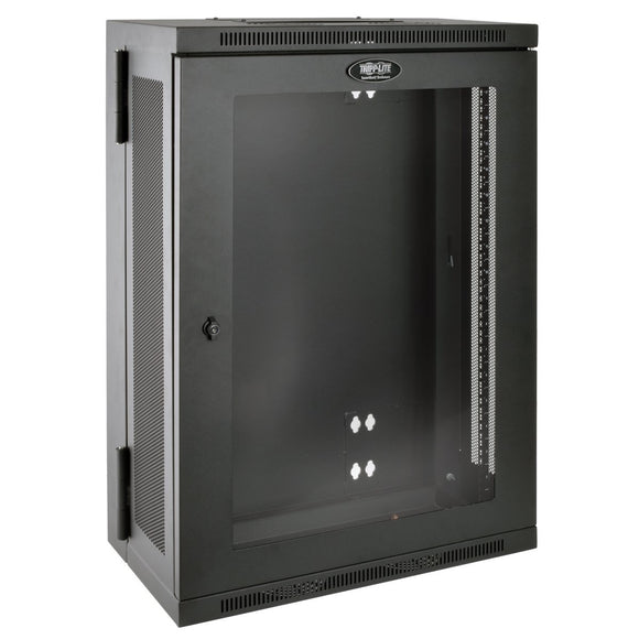 Tripp Lite 18U Wall Mount Rack Enclosure Server Cabinet with Acrylic Glass Window, 13