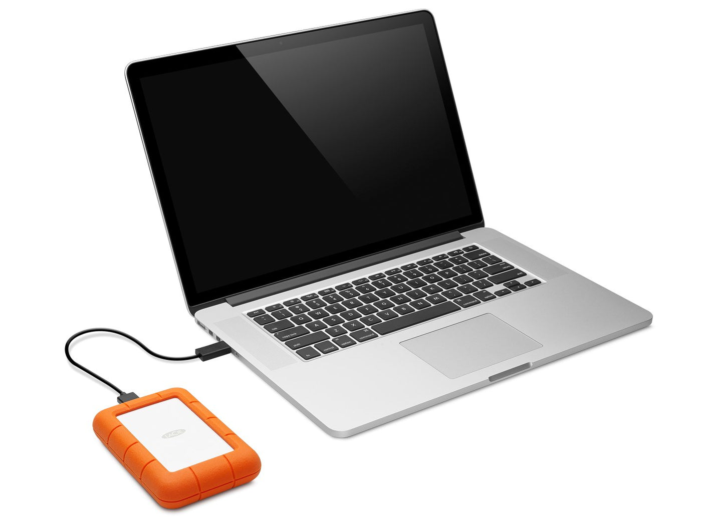 LaCie Rugged Mini 4TB External Hard Drive Portable HDD - USB 3.0 USB 2.0 compatible, Drop Shock Dust Rain Resistant Shuttle Drive for Mac , PC and  Laptop  (LAC9000633)