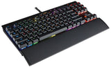 Open Box Corsair Gaming K65 RGB Compact Mechanical Gaming Keyboard - with Cherry MX Red Switches