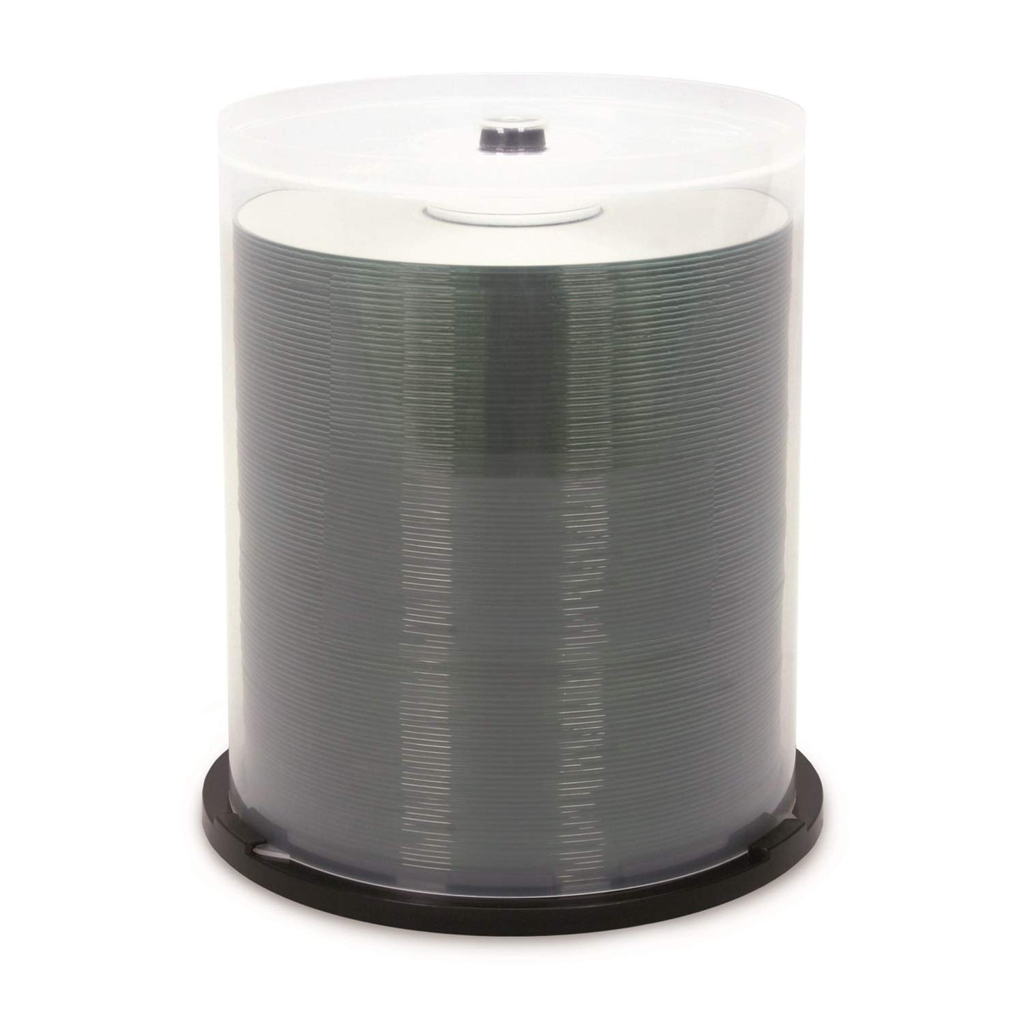Verbatim CD-Recordable Disc with 80Min 700MB 52X Printable Hub 100pk Spindle, Shiny Silver Metalized 97934