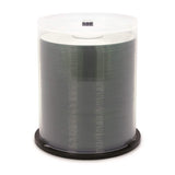 Verbatim CD-Recordable Disc with 80Min 700MB 52X Printable Hub 100pk Spindle, Shiny Silver Metalized 97934