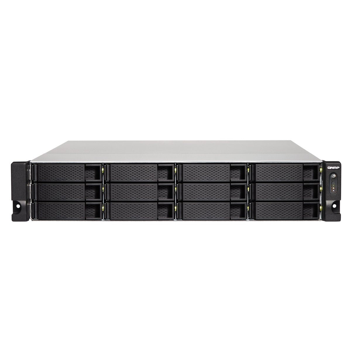 QNAP TS-1273U-RP-8G-US 2U 12-Bay NAS/iSCSI IP-SAN, 10GbE, Redundant PSU