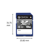 Centon Electronics Flash Memory Card (S1-SDXU1-64G)