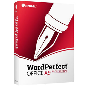 Corel CA WordPerfect Office X9 Pro Edition for PC [Upgrade]