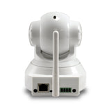 Securityman IPCAM-SD DIY Wireless/Wired IP Camera with H.264, SD Recorder, Night Vision, PTZ, 2-Way Audio - White