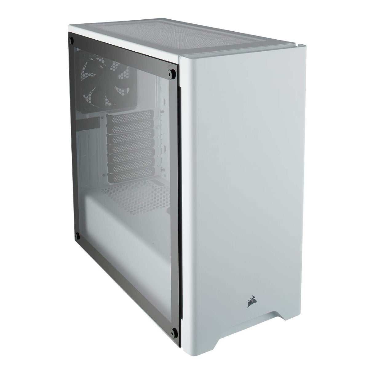 CORSAIR CARBIDE 275R Mid-Tower Gaming Case, Tempered Glass- White (CC-9011133-WW)